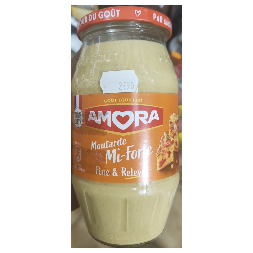 Amora Moutarde Mi-Forte