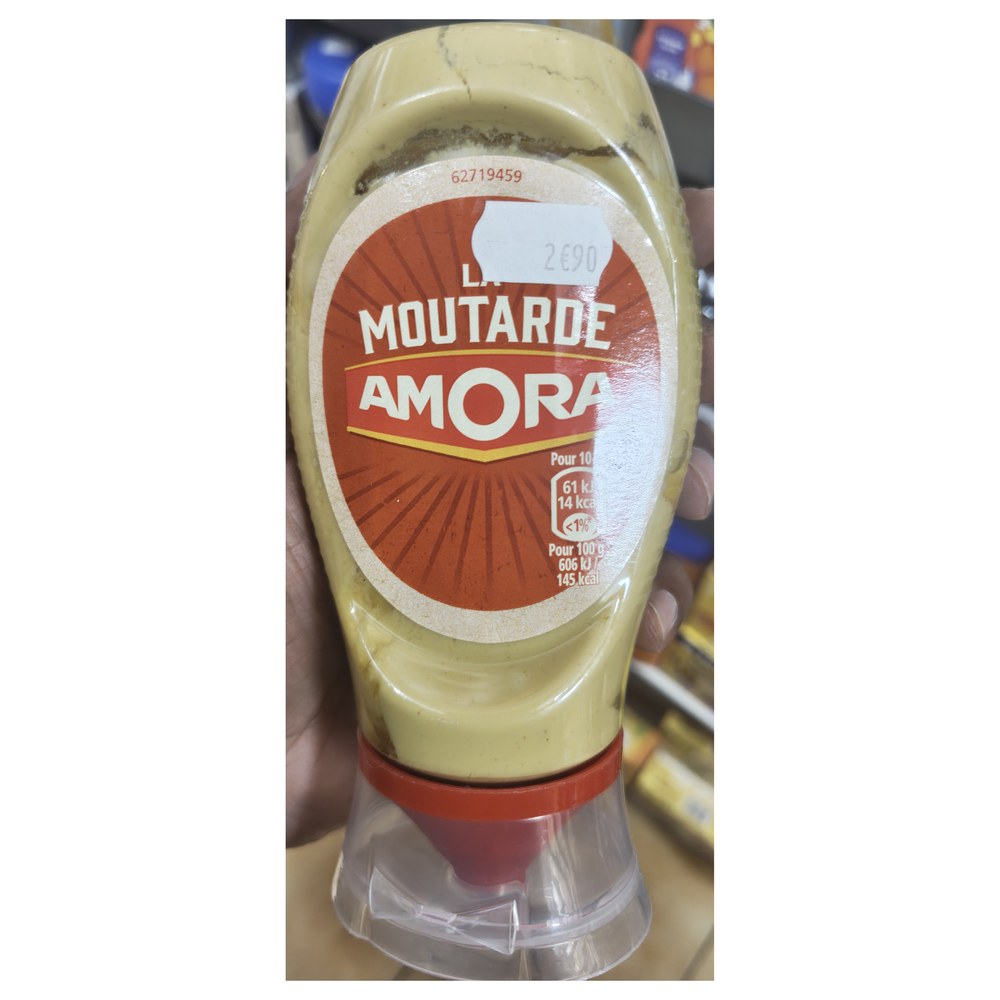 Amora Moutarde Squeeze 265g