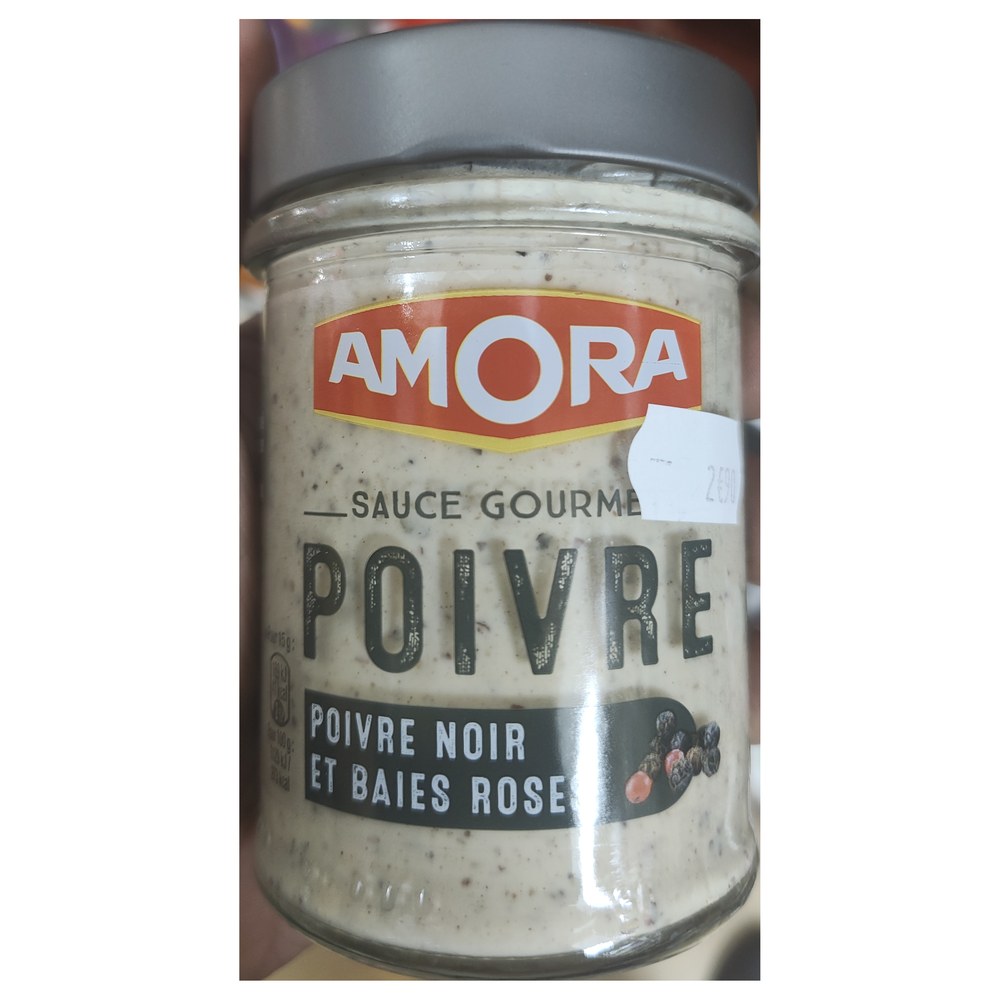 Amora Sauce Gourmet Poivre
