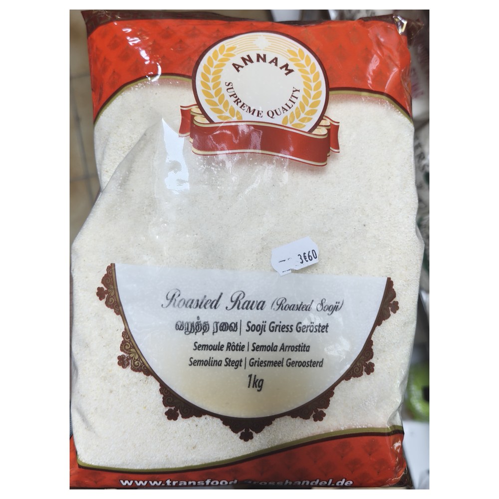 Annam Roasted Rava 1kg