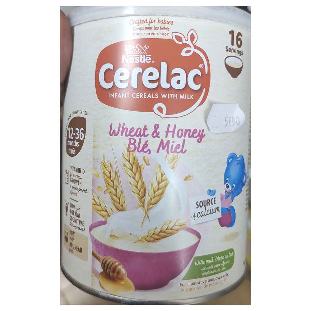Nestle Cerelac Wheat & Honey 400g