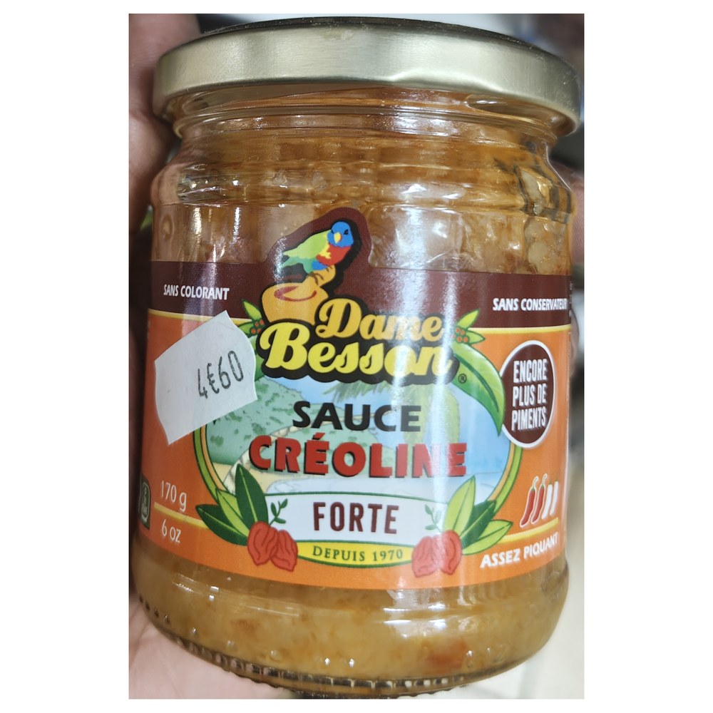 Dame Besson Sauce Creoline Forte 170g