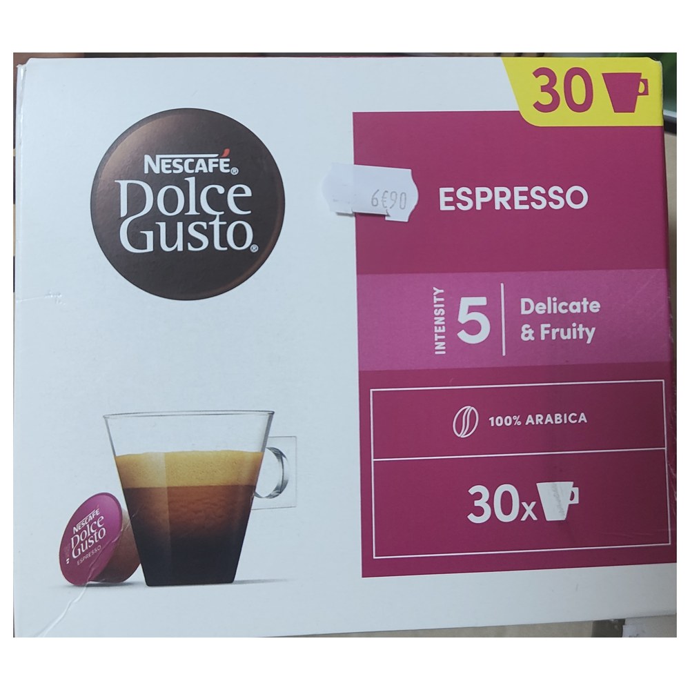Nescafe Dolce Gusto Espresso 30 Capsules