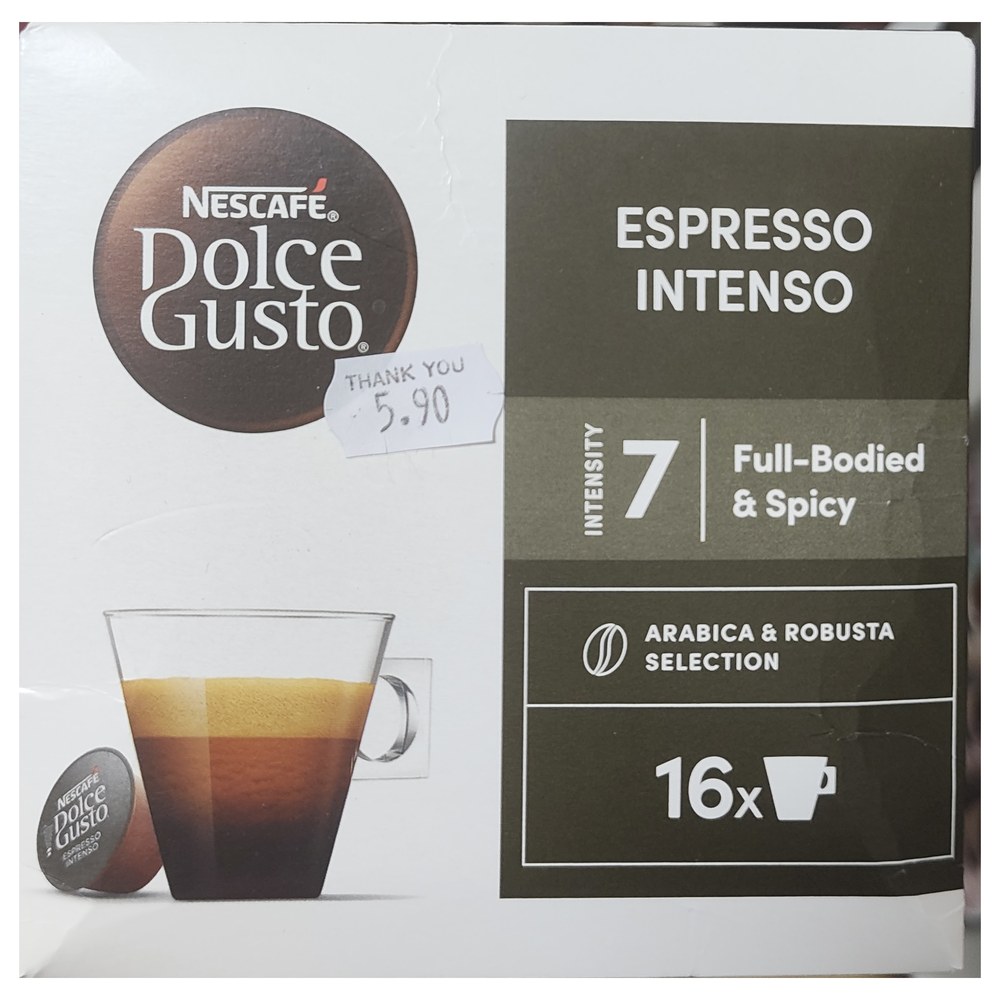 Nescafe Dolce Gusto Espresso Intenso 16 Capsules