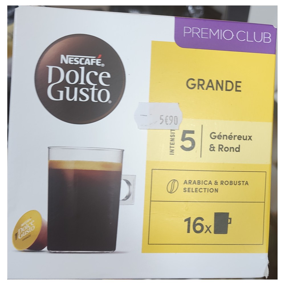 Nescafe Dolce Gusto Grande 16 Capsules