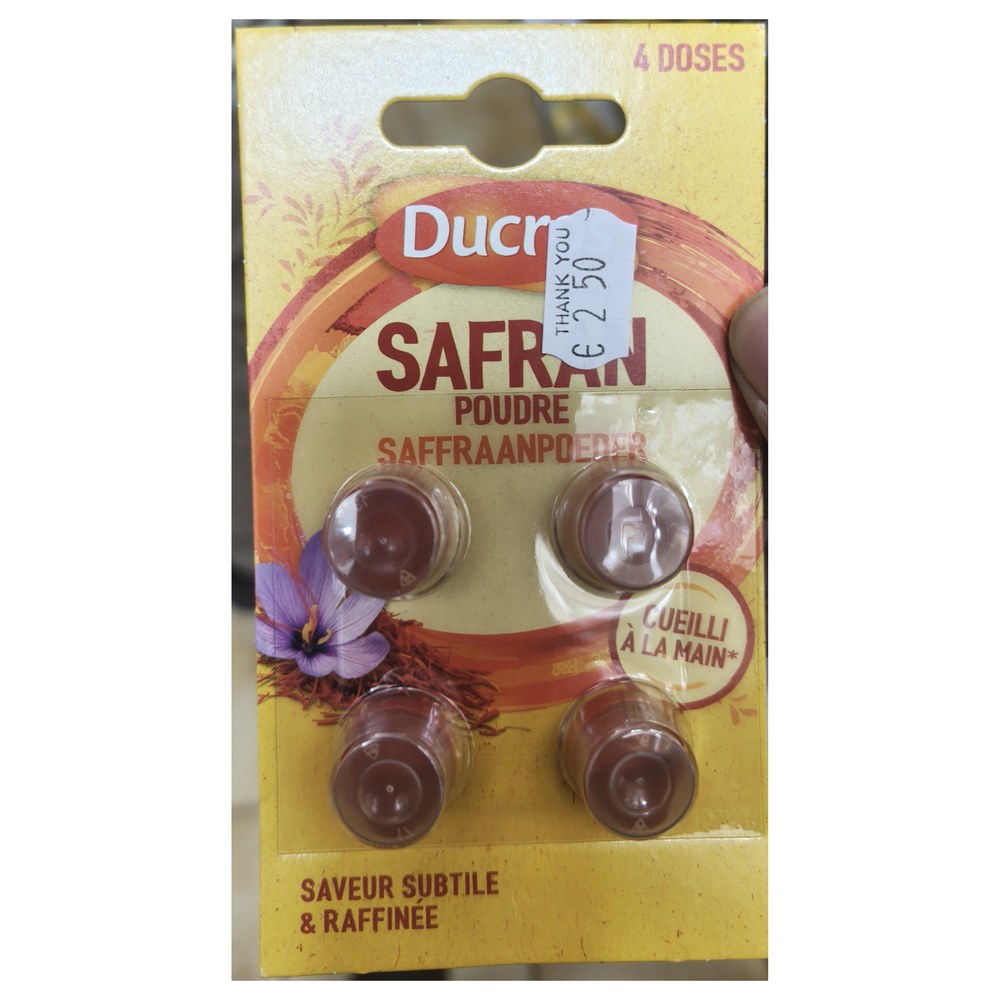 Ducros Safran en Poudre 4 Doses