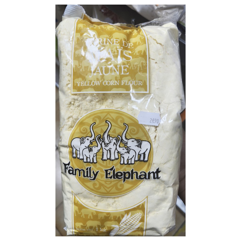 Family Elephant Farine de Mais Jaune 1kg