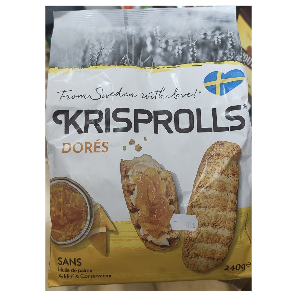 Krisprolls Dores 240g
