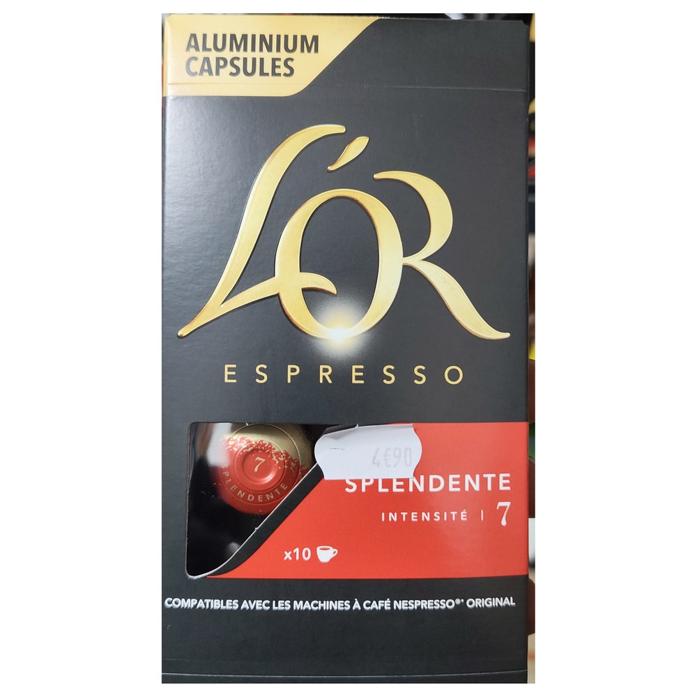 L'Or Espresso Splendente 10 Capsules