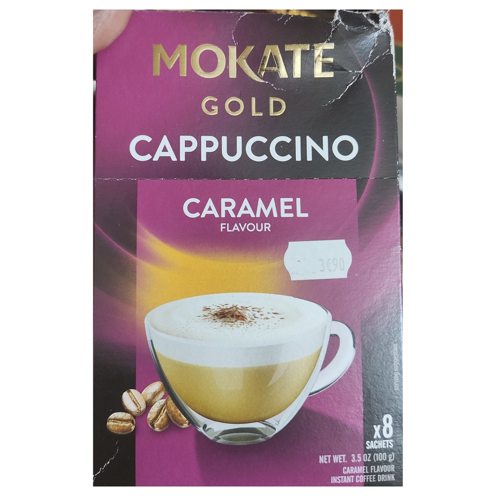Mokate Gold Cappuccino Caramel 8 Sachets