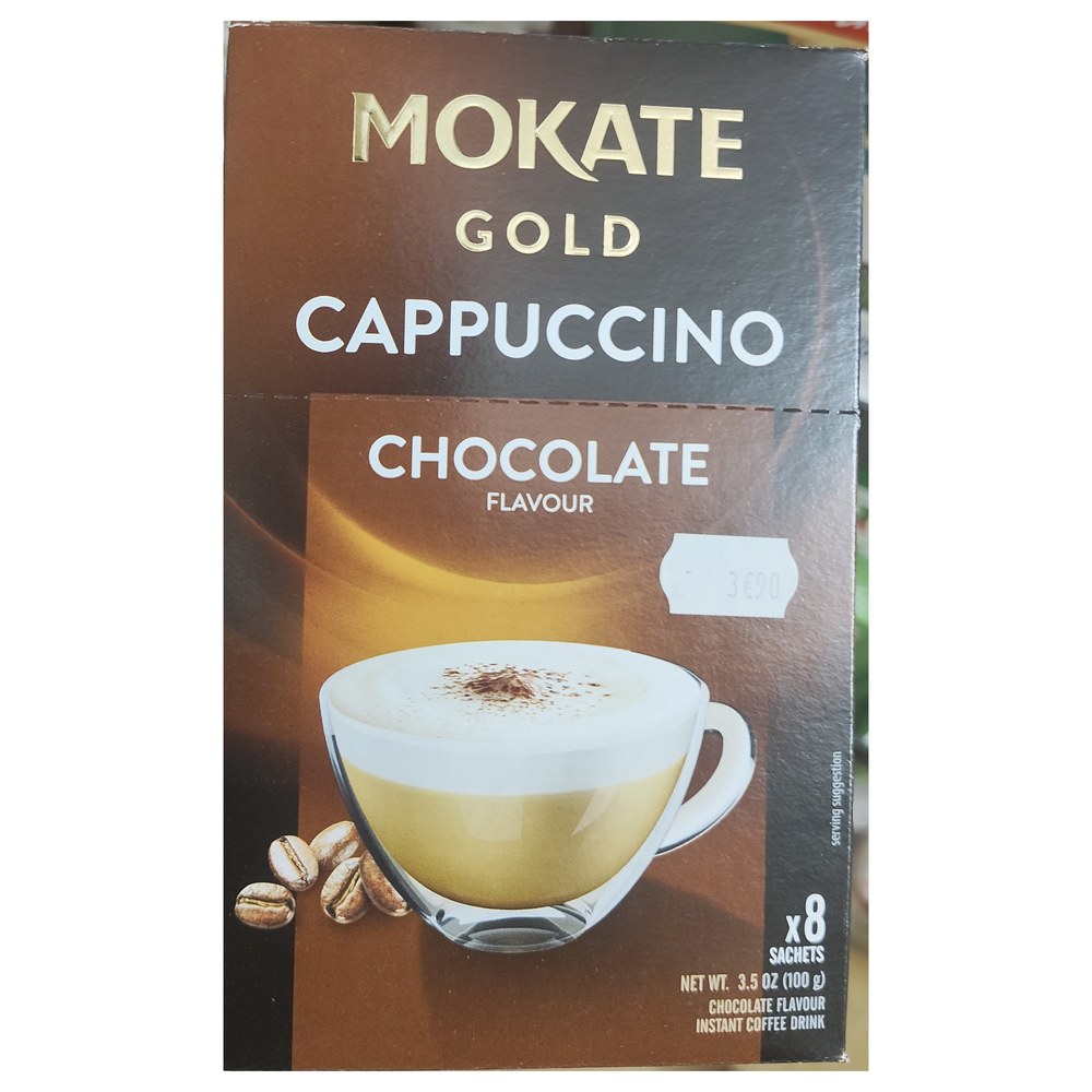 Mokate Gold Cappuccino Chocolate 8 Sachets