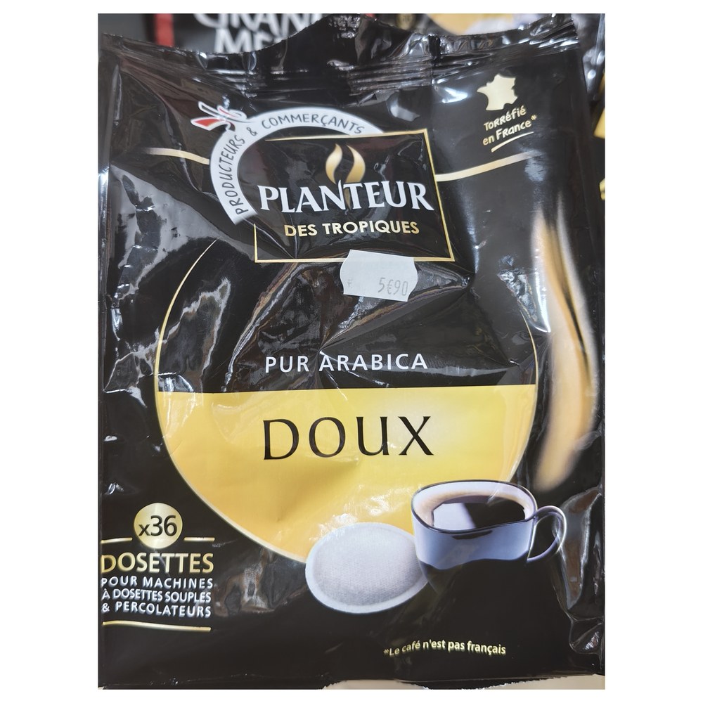 Planteur des Tropiques Doux 36 Dosettes