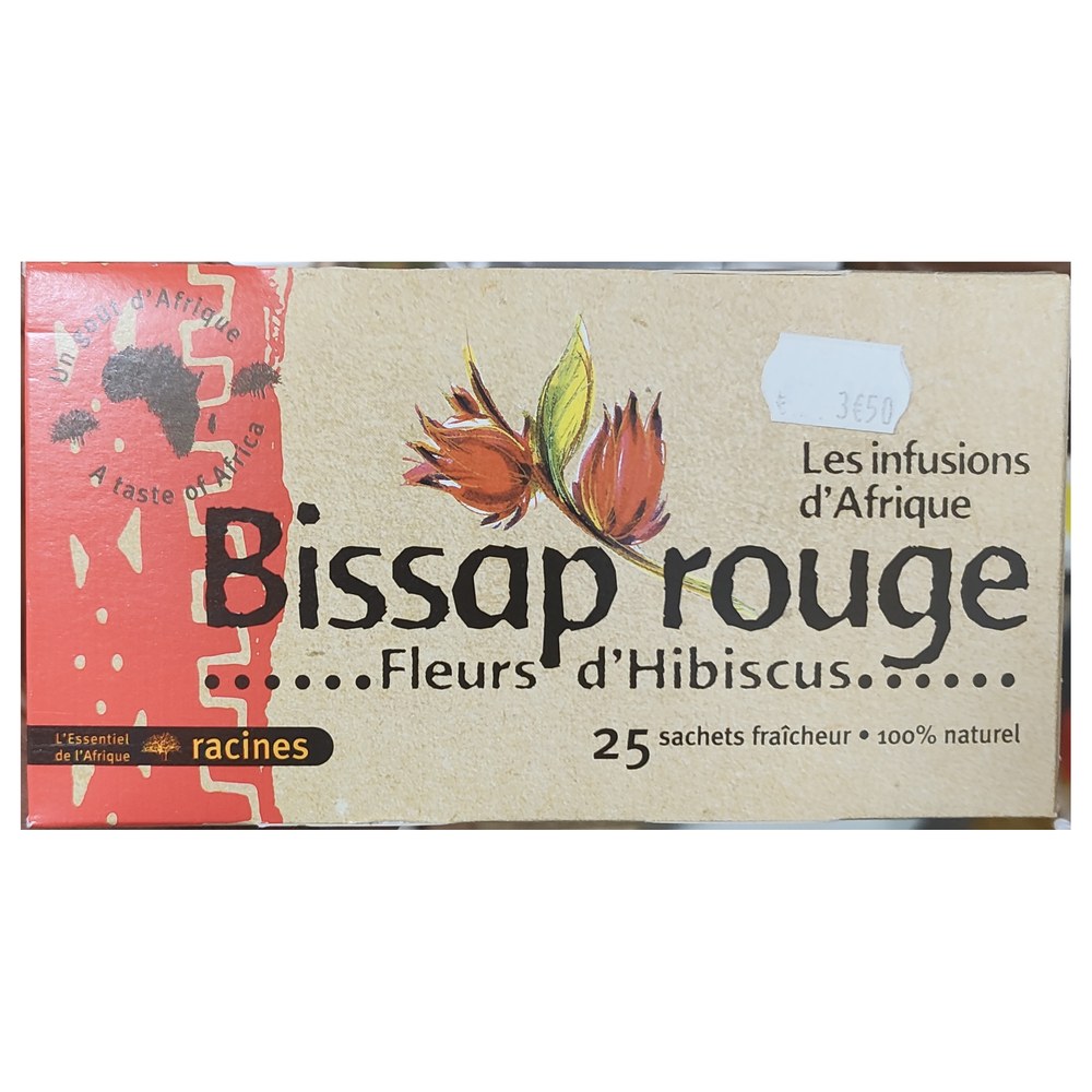Racines Bissap Rouge Infusion 25 Sachets