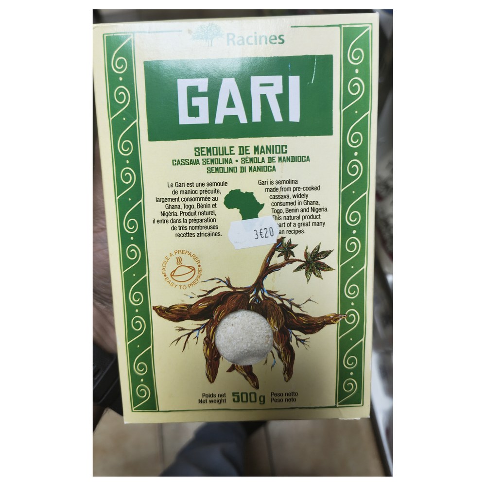Racines Gari 500g