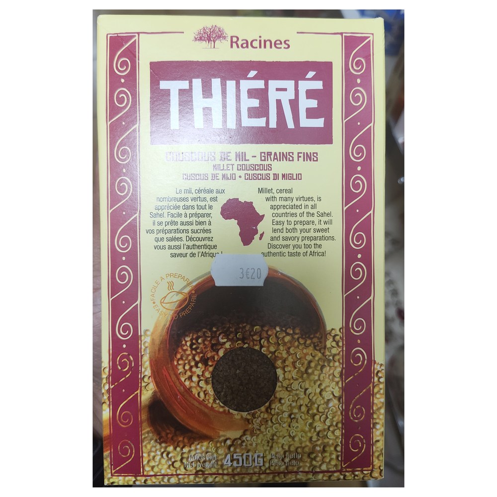 Racines Thiere Couscous de Mil 450g