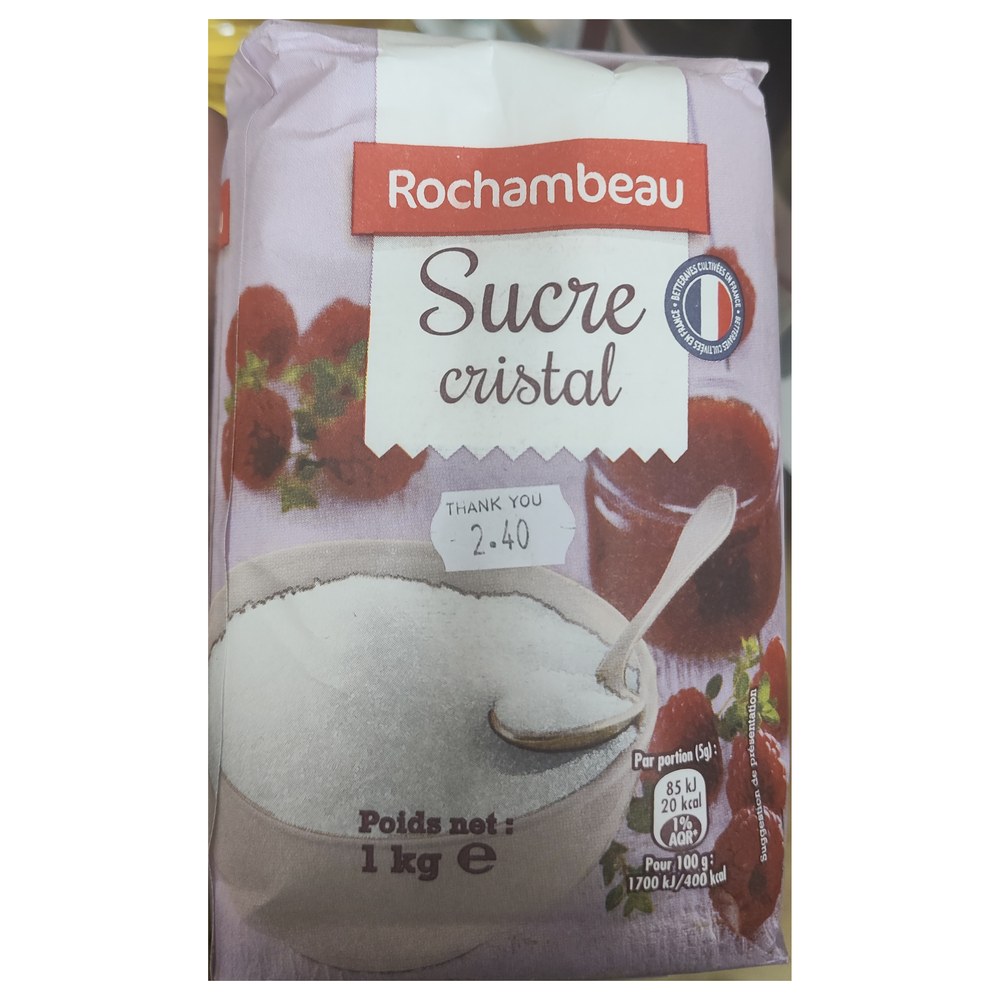 Rochambeau Sucre Cristal 1kg