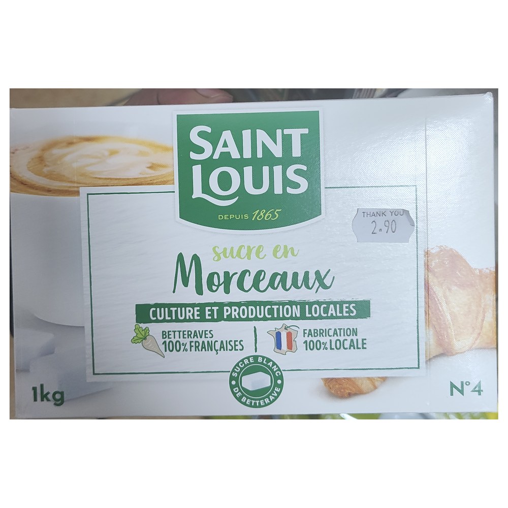 Saint Louis Sucre en Morceaux N4 1kg