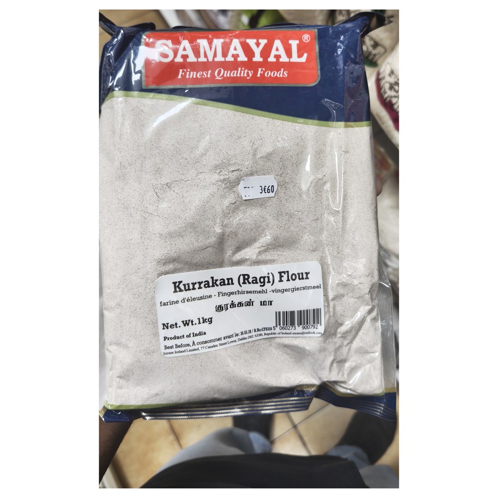 Samayal Kurrakan (Ragi) Flour 1kg