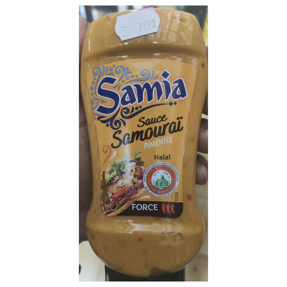 Samia Sauce Samourai Pimentee 330g
