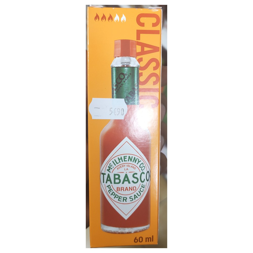Tabasco Classic Pepper Sauce 60ml